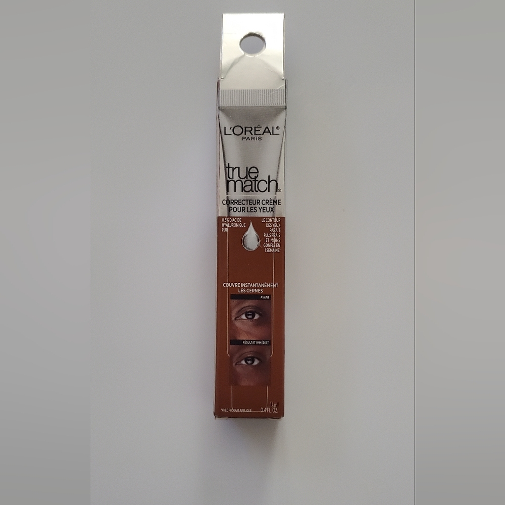 L'Oreal Paris True Match Eye Cream In A Concealer N9-10 Deep Profound 0.4 oz